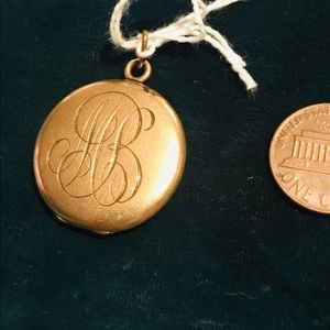 Turn-of the century gold filled locket